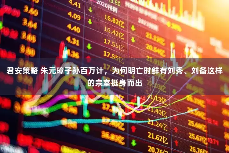 君安策略 朱元璋子孙百万计，为何明亡时鲜有刘秀、刘备这样的宗室挺身而出