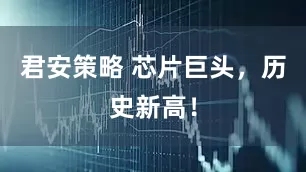 君安策略 芯片巨头，历史新高！
