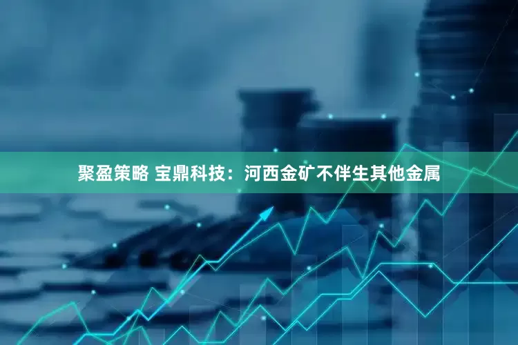 聚盈策略 宝鼎科技：河西金矿不伴生其他金属